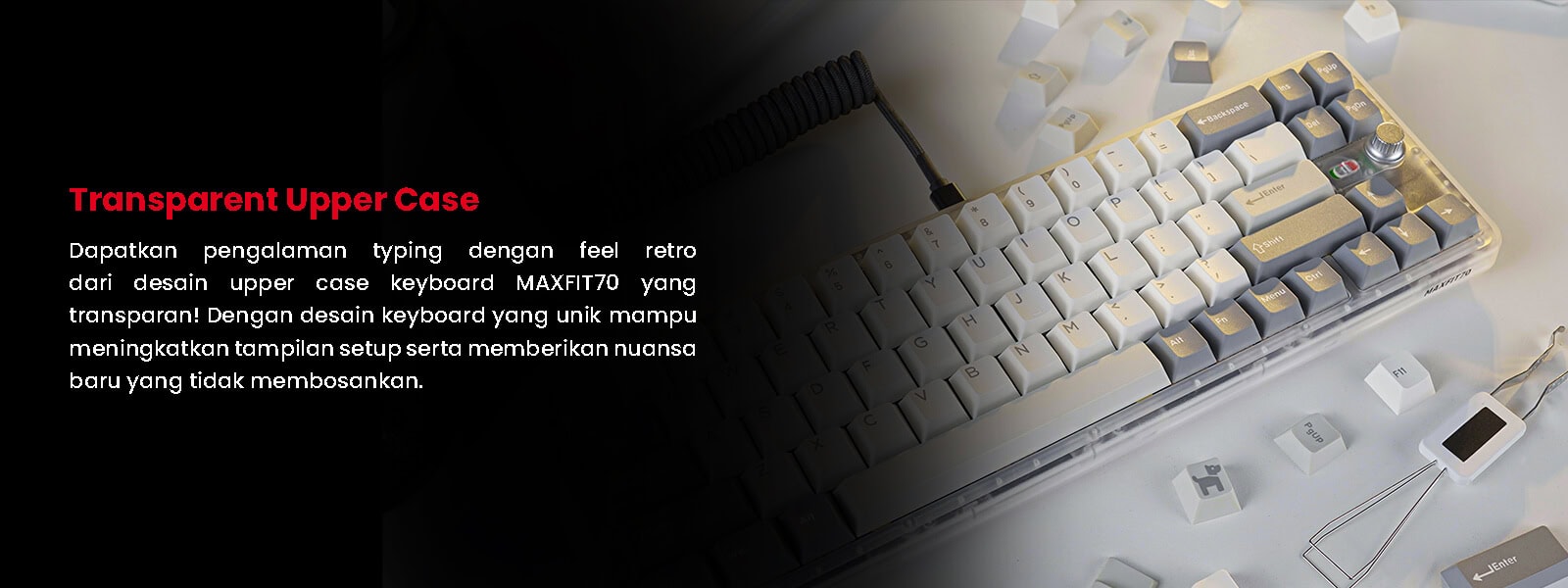 Mechanical Keyboard Multiple Mouting Maxfit70 