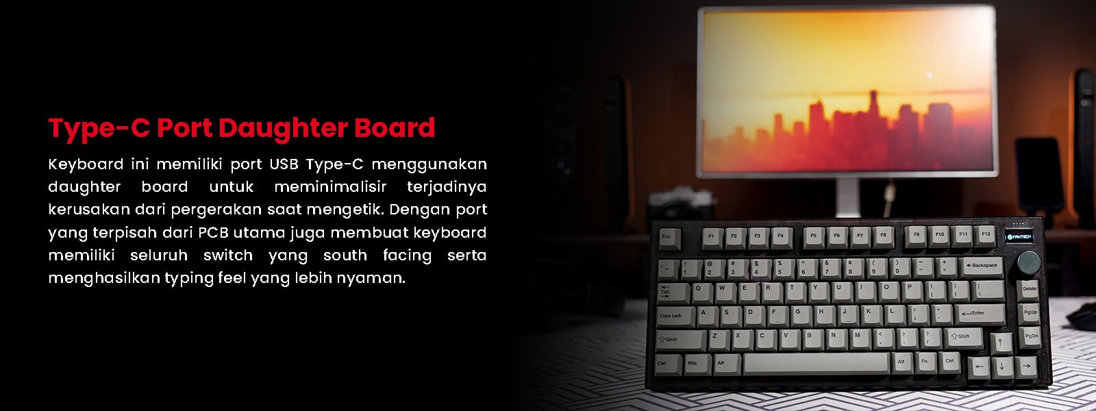 Mechanical Keyboard Multiple Mouting Maxfit70 