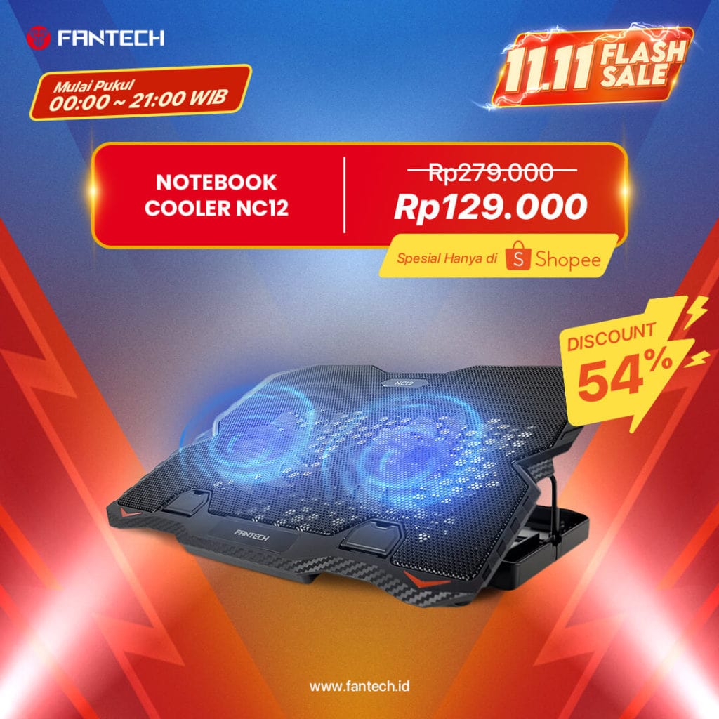 FLASH SALE FANTECH PROMO 11.11 19 Flash Sale Fantech 11.11 Nc12