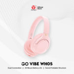 Headphone Bluetooth Dual Mode GO VIBE WH05 Pink