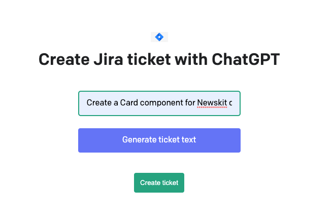 ChatGPT for Jira