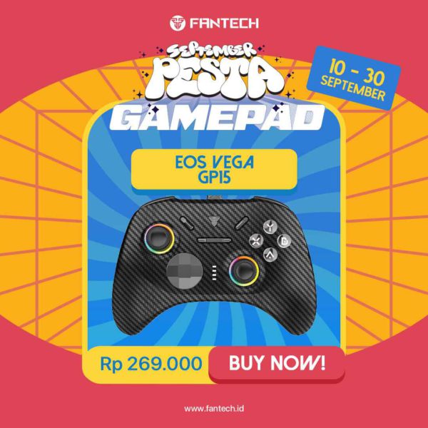 SEPTEMBERPESTA 9.9 GP15, Gamepad Wireless