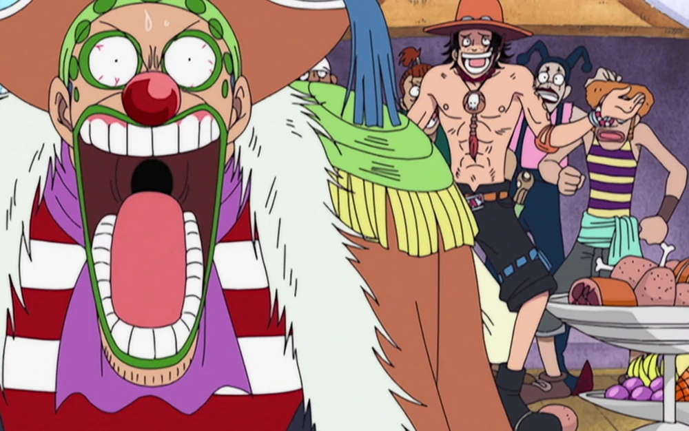 Buggy The Clown, Karakter Lemah One Piece