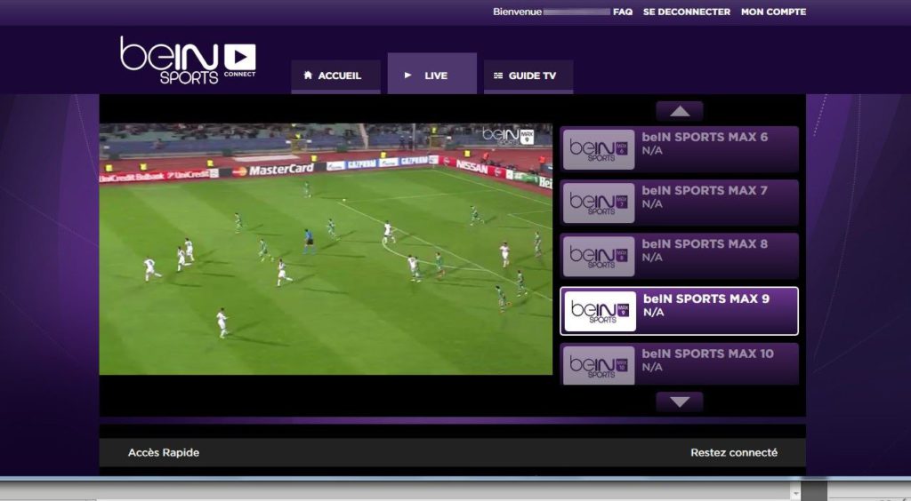 Bein Sports Connect