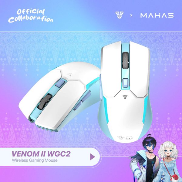 Fantech X Maha5 Mouse Gaming Wireless Wgc2 Venom Ii  Exclusive Limited Edition