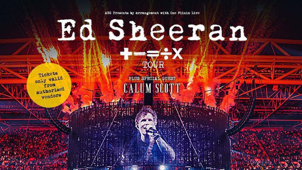 Ed Sheeran + - = ÷ x Tour 2024 in Jakarta, Ed sheeran,