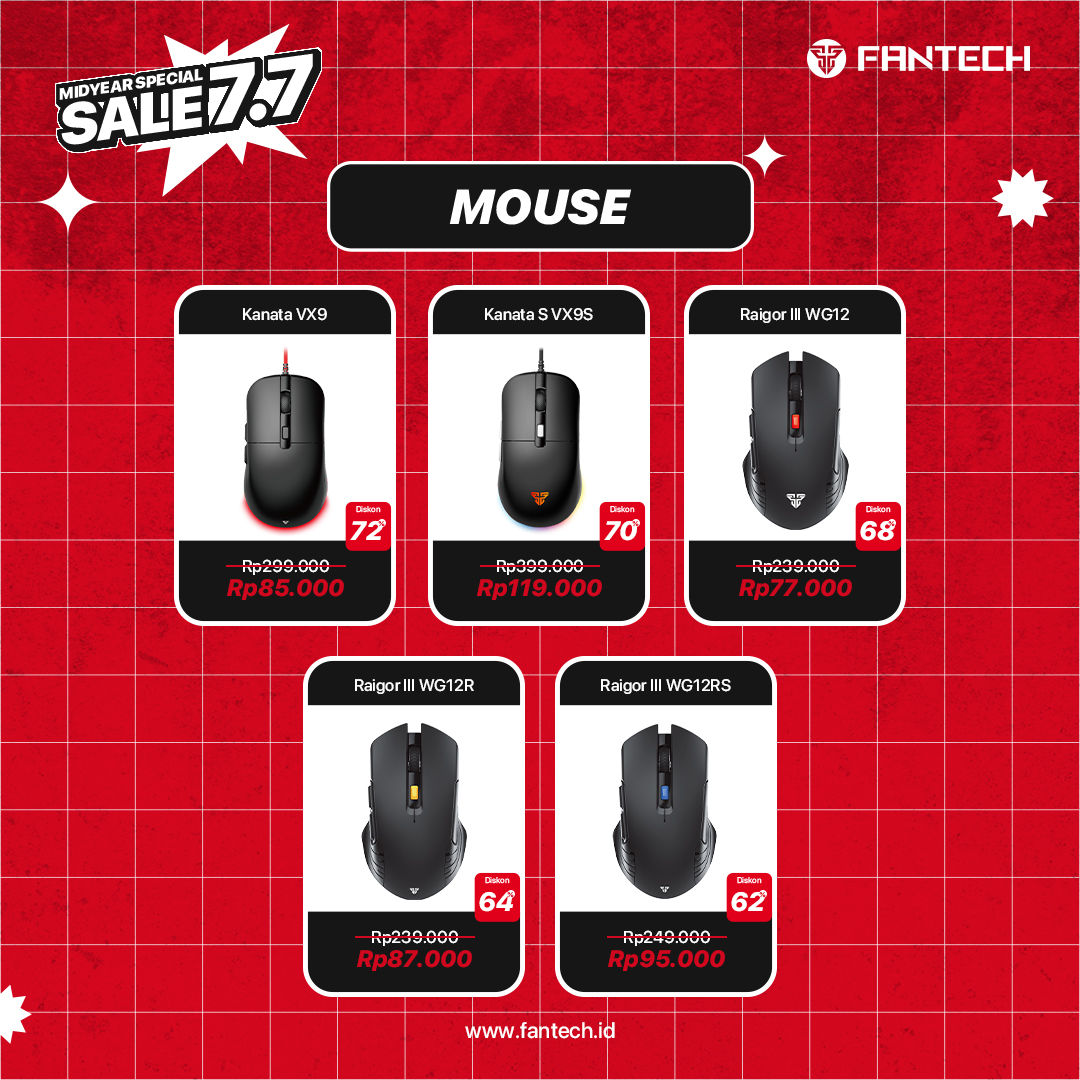 Mid Year Sale 7.7 Mouse