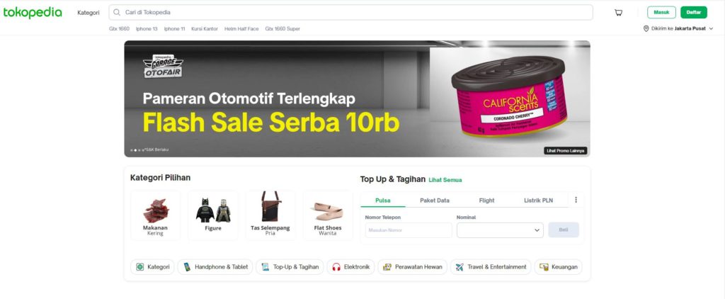 Tokopedia, Reseller Online