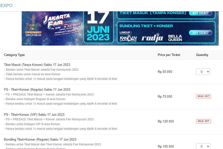 Cara Membeli Tiket Prj