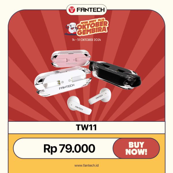 Promo Oktober Gembira After Party Earphone Bluetooth Tw11