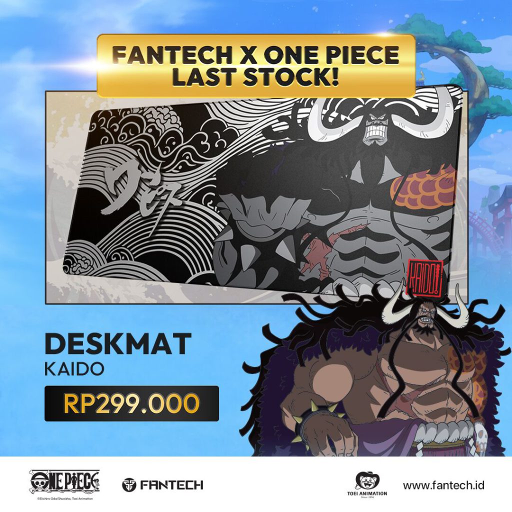 Fantech X One Piece Last Stock Kaido - Deskmat