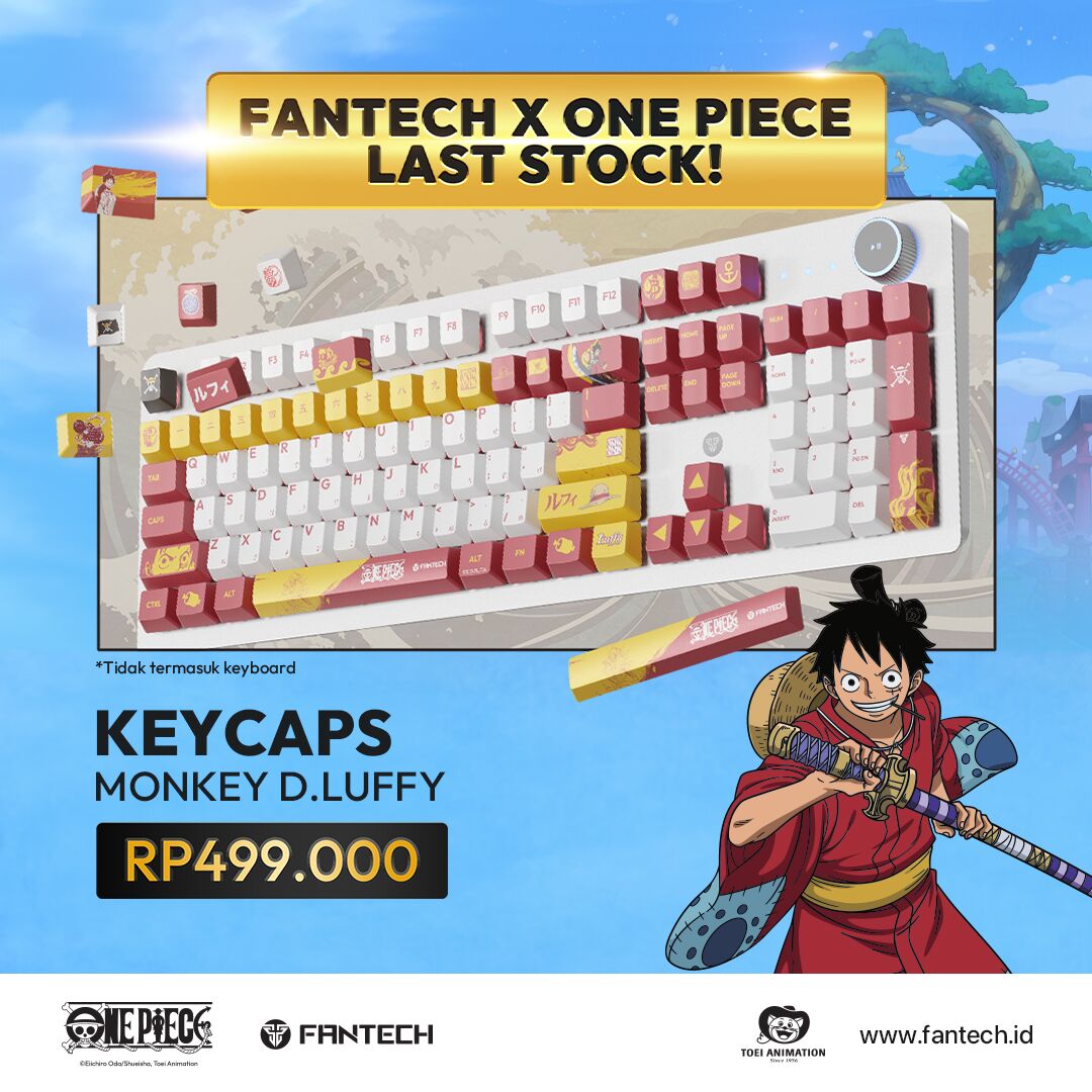 Fantech X One Piece Last Stock Luffy - Keycaps