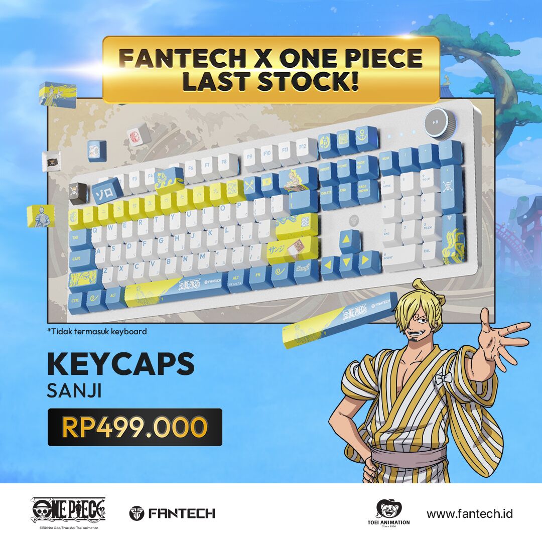 Fantech X One Piece Last Stock Sanji - Keycaps