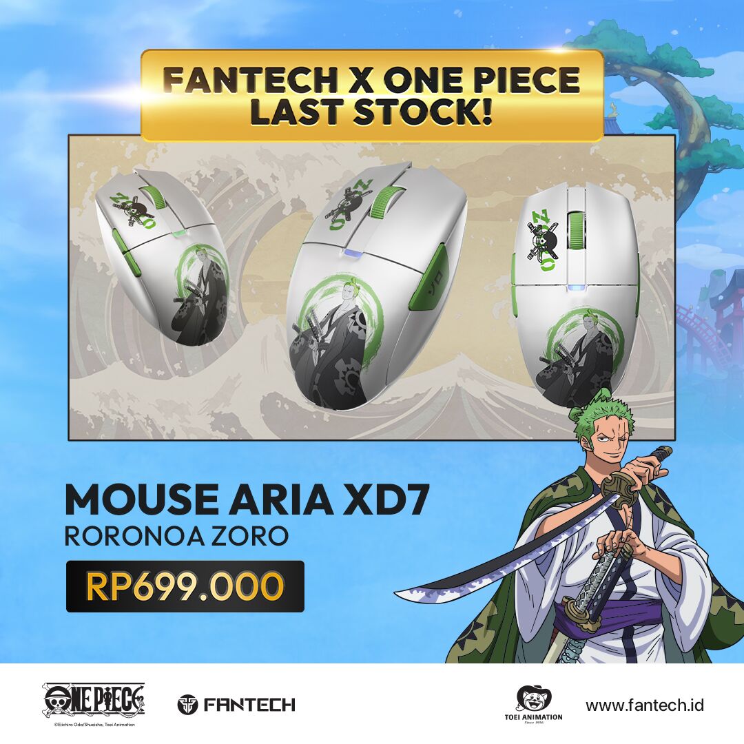 Fantech X One Piece Last Stock Zoro - Mouse