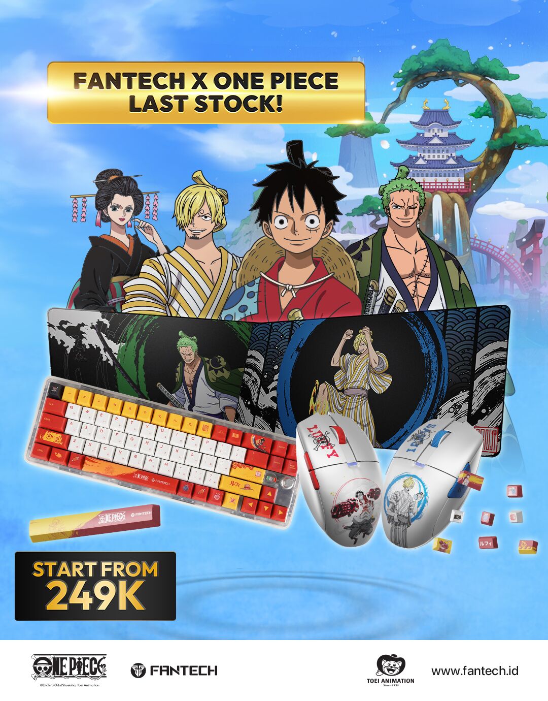 Fantech X One Piece Official Collaboration Mobile Web