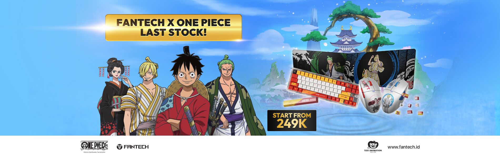 Fantech X One Piece Official Collaboration Web