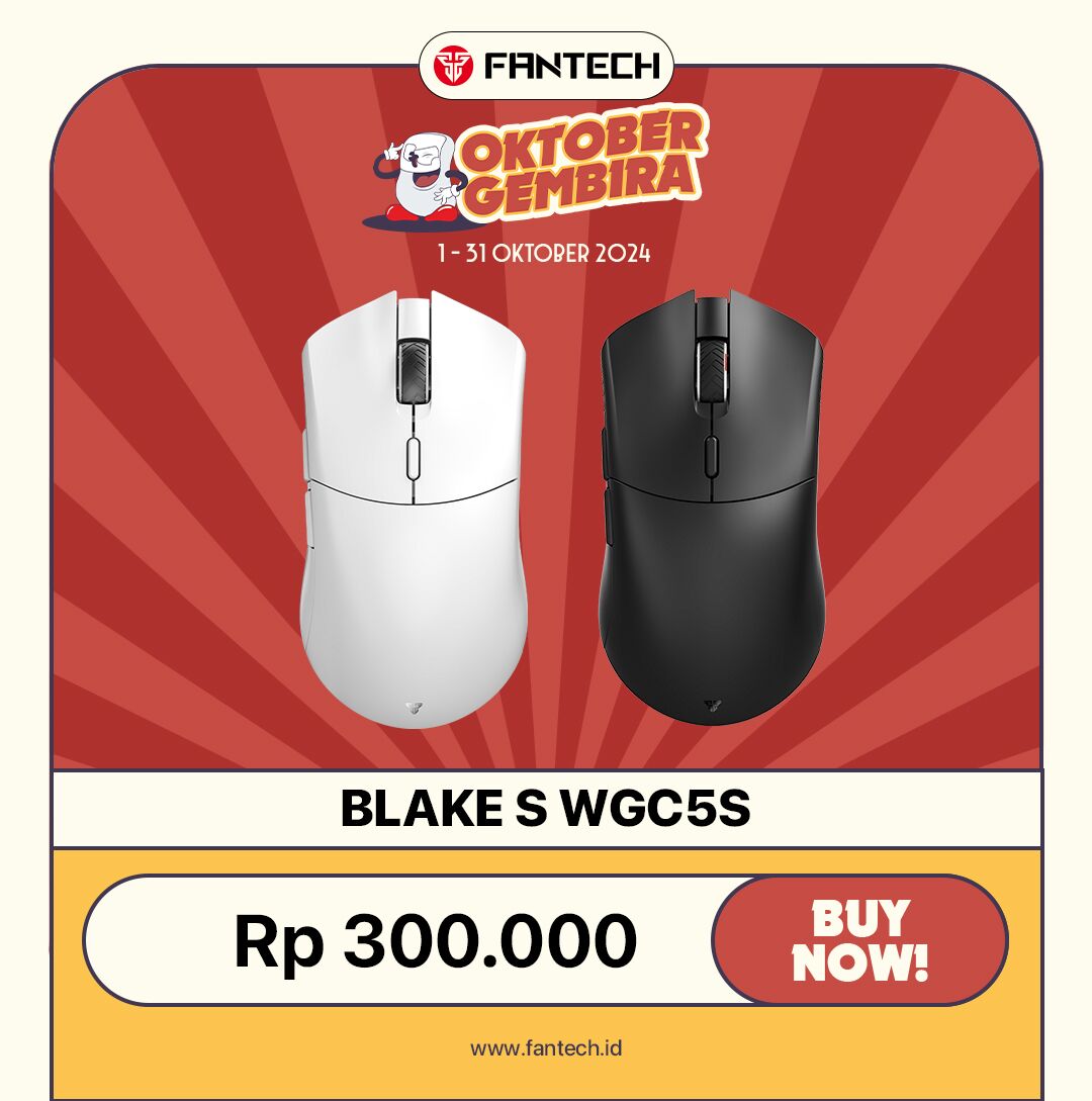 Promo Oktobergembir Mouse Gaming Juara Wgc5S