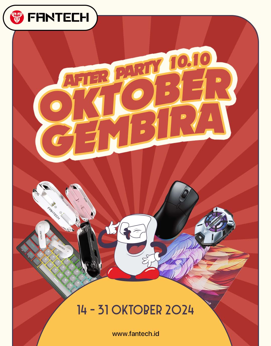 Promo Oktober Gembira After Party Mobile Web