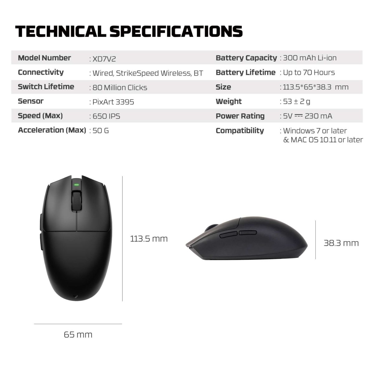 Aria Ii Xd7V2 Specification