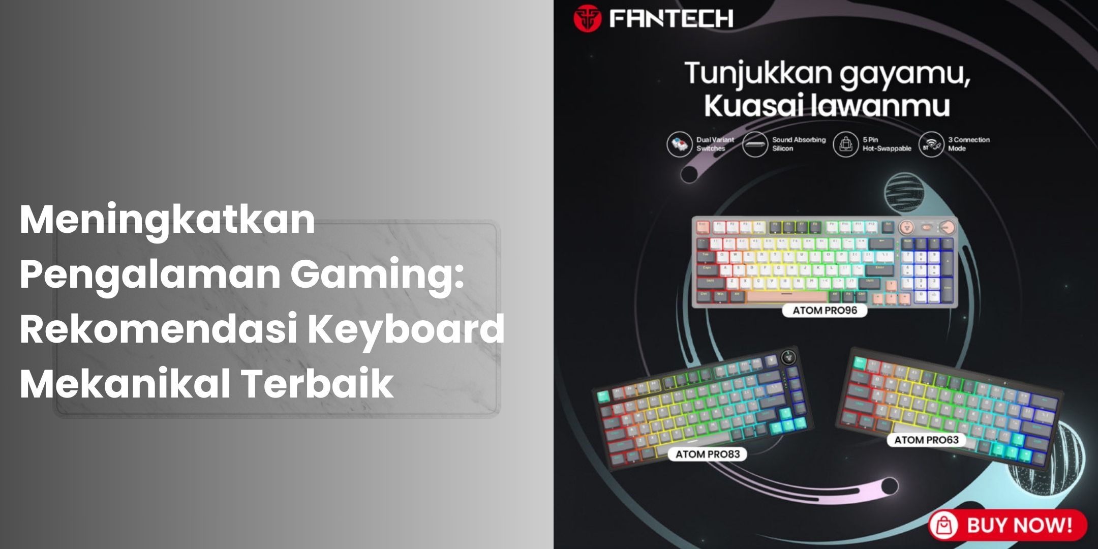 Rekomendasi Keyboard Mekanikal