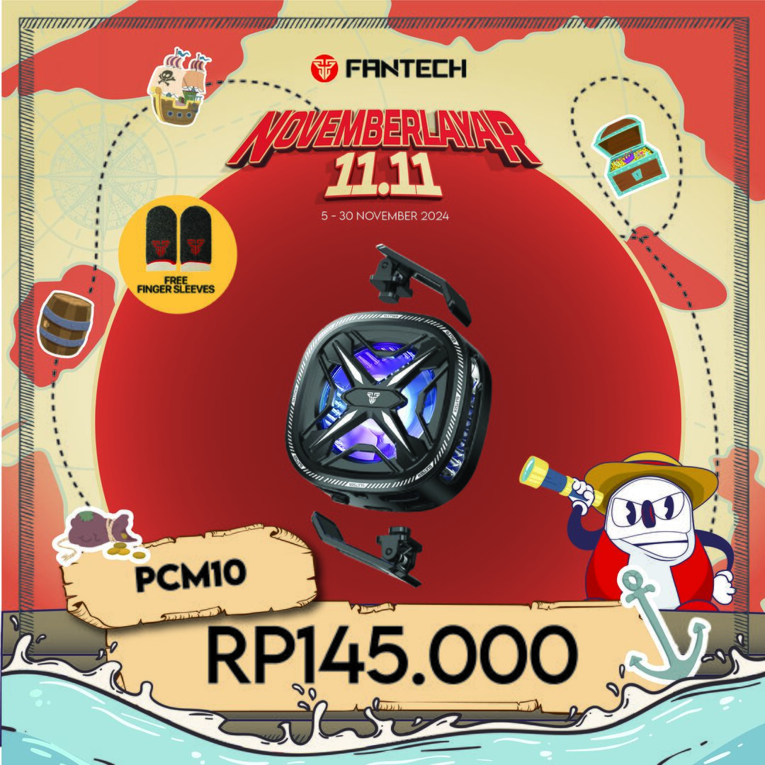 Promo Novemberlayar Phone Cooler Glester Max Pcm10