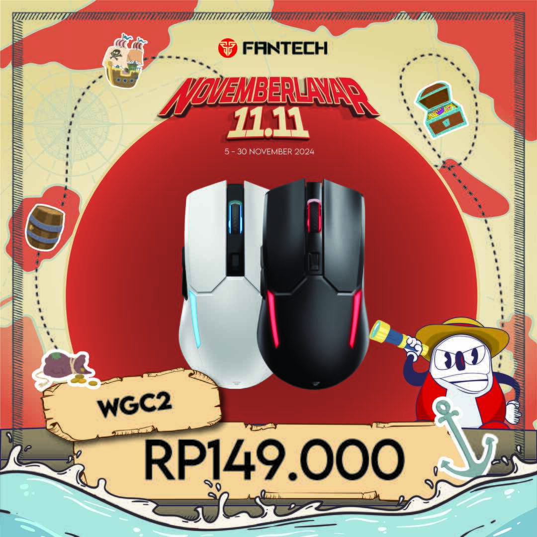 Promo Novemberlayar 11.11 Mouse Wireless Wgc2