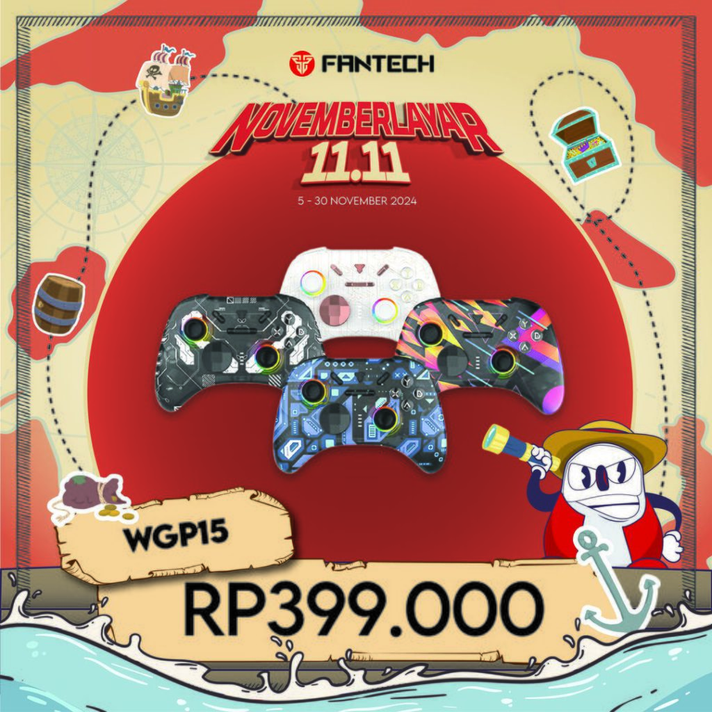 Promo Novemberlayar 11.11 Gamepad Eos Wgp15