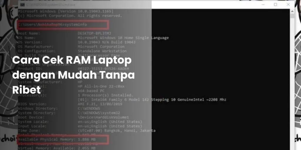 Cara Cek RAM Laptop dengan Mudah Tanpa Ribet