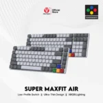 Fantech Keyboard Gaming Low Porfile Super Maxfit Air BOTH, Keyboard Gaming Low Profile Keyboard Low Profile