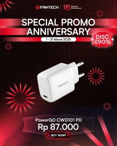 Charger Fast Charging CWD101 PD Anniversary 16th