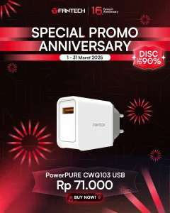 Kepala Charger CWQ103 Anniversary 16th