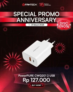 Charger Terbaik CWQ201 Promo Anniversary 16th