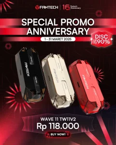 Earphone TW11V2 PROMO ANNIVERSARY 16TH